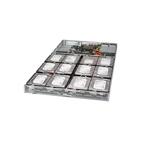 SSG-5019D8-TR12P Supermicro 1U 3.5"x12 ServerMBD-X11SDV-8C-TP8F-801LTS-R407CP-HF-RoHS