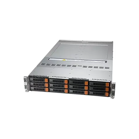 SYS-620BT-HNTR Supermicro BigTwin 2U 4-Node-3x3.5" SATA NVMe-X12DPT-B6-217B