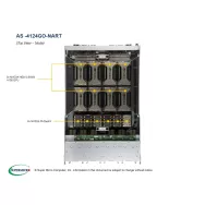 H12DGO-6 4U AMD EPYC 7002 DELTA GEN4 PCIE 8x SXM4 A100