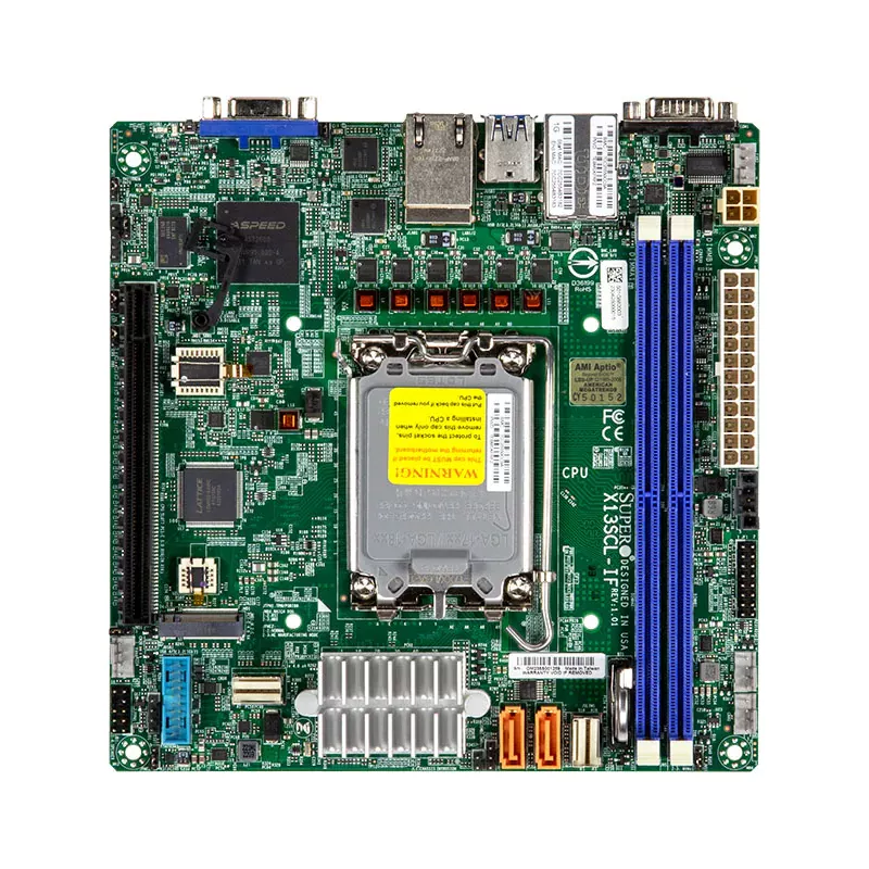 X13 Server Mini-ITX,Catlow,UP,RPL-E Xeon E,LGA1700, C26