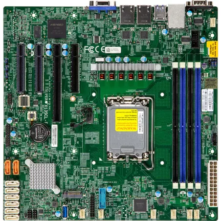 X13 Server MicroATX, Catlow, UP, RPL-E Xeon E, LGA1700,