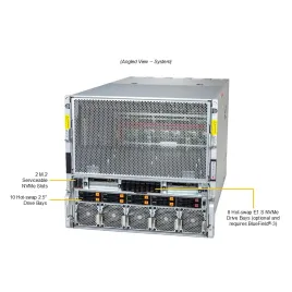 Supermicro AS -A126GS-TNBR DP AMD 10U System with NVIDIA HGX B200 8-GPU