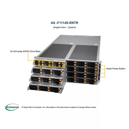 AS -F1114S-RNTR Supermicro Server