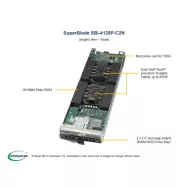SBI-4129P-C2N Supermicro Intel -8U-20 blade- Skylake-SP with3 SATA Drive or 2 SAS
