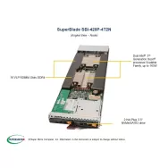 SBI-420P-4T2N Supermicro Intel -4U-14 blade-CPXICX-SP with 2 NVMe-SATA3 Drives-HF