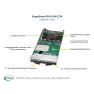 SBI-6119P-C3N Supermicro 6U 10 single socket Skylake w3 SAS3 or 2 NVMe drives