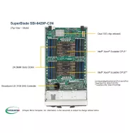 SBI-6429P-C3N Supermicro Intel -6U-14 blade-Skylake-SPwith 3 SAS3 0r 2 NVMe drives