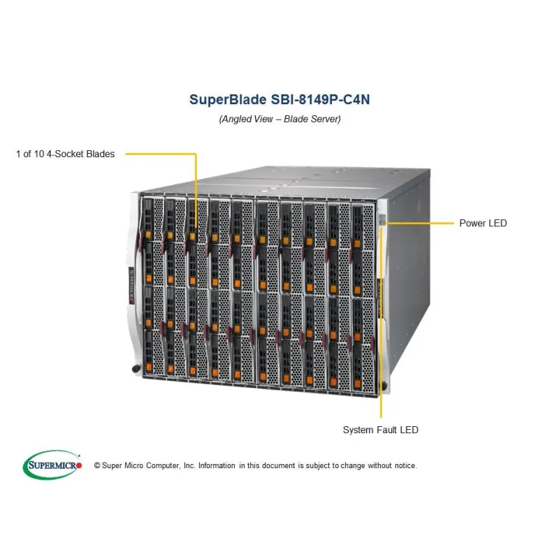 SBI-8149P-C4N Blade node Supermicro