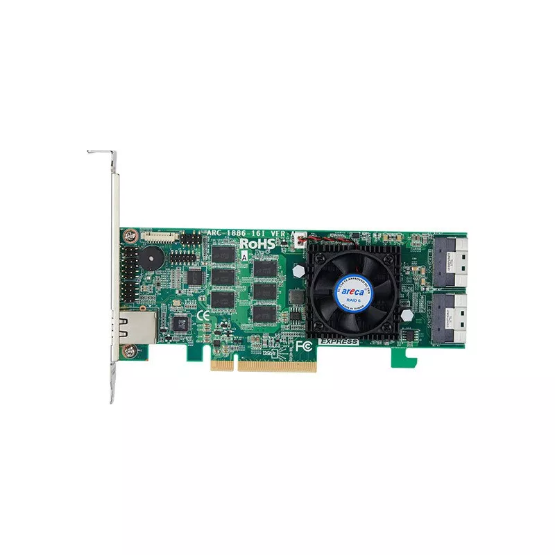 ARC-1886-16I - 16-Ports PCIe Gen 4.0 Tri-Mode RAID Adapters