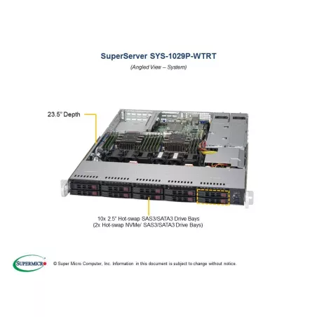 SYS-1029P-WTRT Supermicro Server