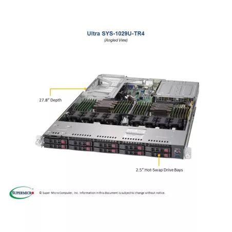 SYS-1029U-TR4 Supermicro Server