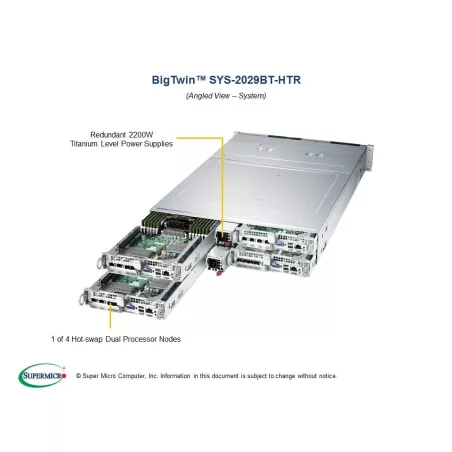 SYS-2029BT-HTR Supermicro Server