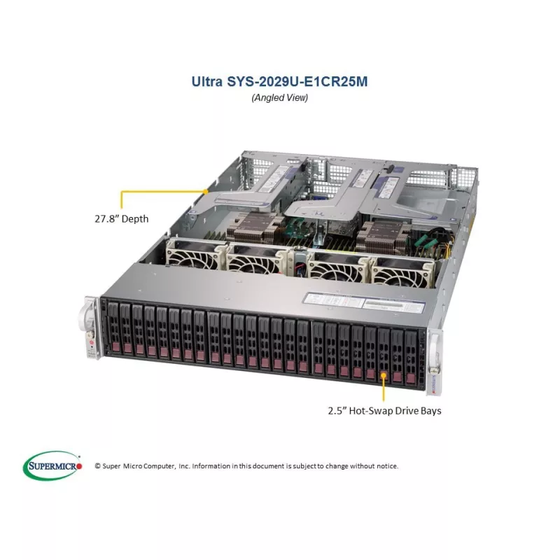 SYS-2029U-E1CR25M Supermicro Server