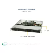 Supermicro SYS-5019P-M 1U (CSE-813MFTQC-350CB X11SPM-F