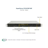Supermicro SYS-5019P-MR 1U (CSE-813MFTQC-R407CB  X11SPM-F