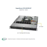 Supermicro SYS-5019P-WT 1U (CSE-815TQC-605WB X11SPW-TF