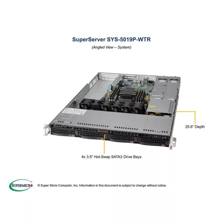 SYS-5019P-WTR Supermicro Server