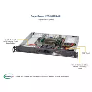 Supermicro SYS-5019S-ML 1U (CSE-512F-350B1 + X11SSH-F