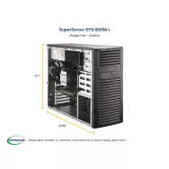 Supermicro SYS-5039A-I CSE-732D3-903 - X11SRA