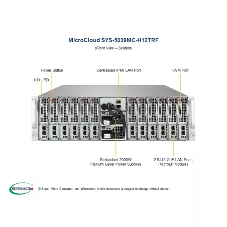 SYS-5039MC-H12TRF Supermicro Server