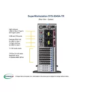 Supermicro SYS-5049A-TR (CSE-747BTS-R2K20BP + X11SPA-T)