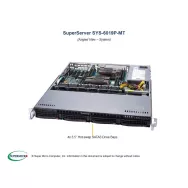 Supermicro SYS-6019P-MT 1U (CSE-813MF2TQC-505CB X11DPL-I