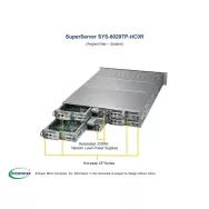 Supermicro SYS-6029TP-HC0R 2U (CSE-827HQ+-R2K20BP2 X11DPT-PS