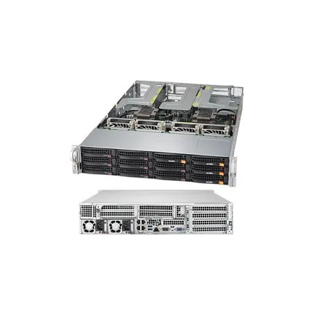  Supermicro SYS-6029UZ-TR4+ Supermicro SYS-6029UZ-TR4+ 2U (CSE-219U2AC4-R1K62-T X11DPU-Z+ 2 981,65 $