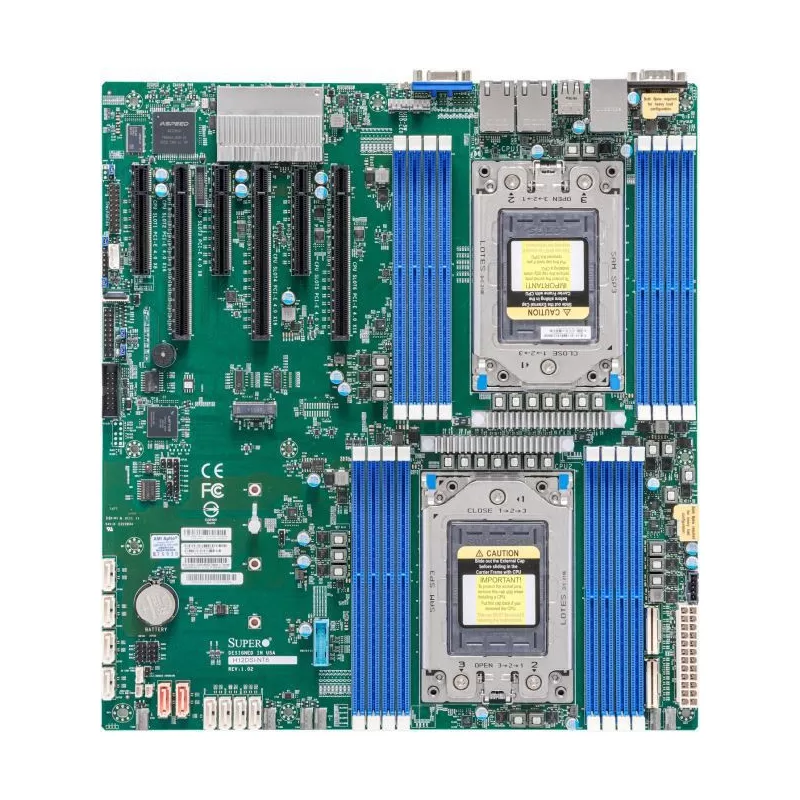 Carte Mère Supermicro H13SSL-NT Pour Processeurs AMD EPYC SP5 - Ouverte Mais Jamais Utilisée