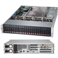 CSE-216BA-R920WB Supermicro Black 2U SC216B WIO chassis w- Redundant 920W