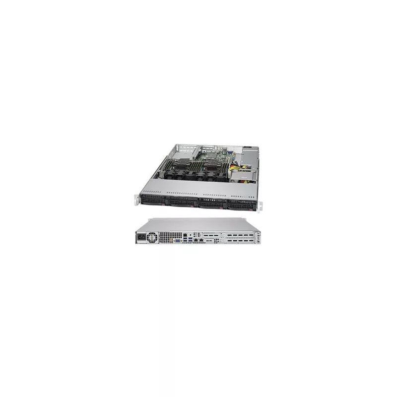 Châssis Supermicro CSE-815TQC-605WB