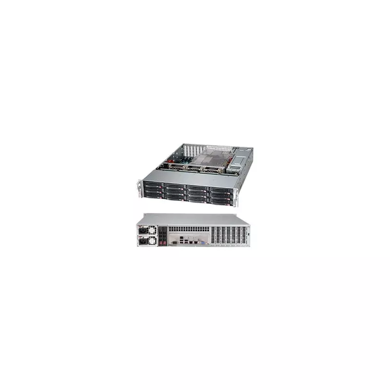 Supermicro 2U SC826BAC4-R920LP 2xPWS-920P-SQ 12x 8x3.5" 4xNVMe 7xLP