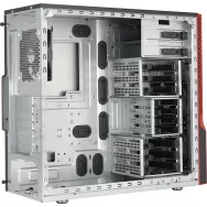 CSE-GS50-000R Supermicro Gaming S5 Mid-Tower Red Chassis w-o Power Supply