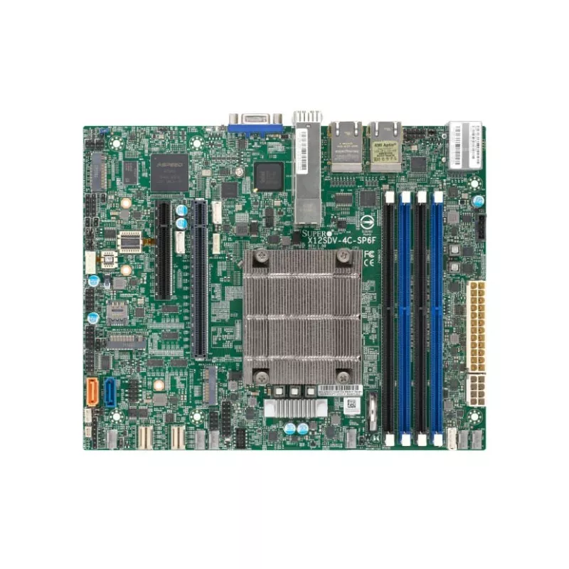 Supermicro X12SDV-4C-SP6F Embedded FlexATX, Xeon ICX-D, Dual25GSFP2