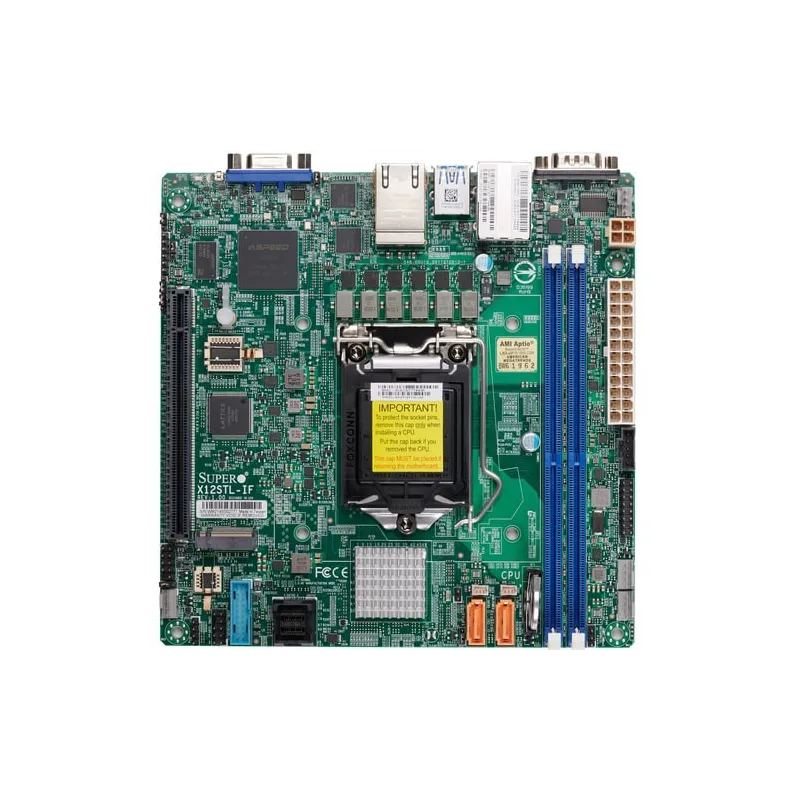 MBD-X12STL-IF-O Supermicro Intel Xeon-E 2300 -Rocket Lake- E--PentiumCPU-SocketH5LG