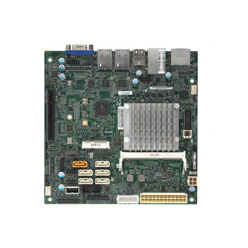 Supermicro X11SAA mITX N4200 4cores 1xDDR3 SODIMM SATA M2 2xLAN 1GB