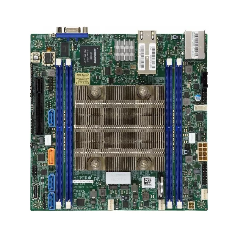Supermicro X11SDV-12C-TLN2F mITX D-2166NT 4xDDR4 SATA 2xLAN 10GB