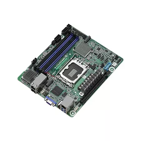 W680D4ID-2T/G5/X550 Deep mini-ITX pports 12th & 13th Gen Intel® Core