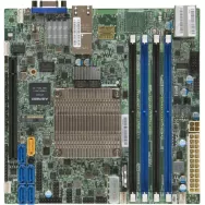 Supermicro X10SDV-4C-TLN2F mITX D1520 4xDDR4 SATA M2 2xLAN 10GB