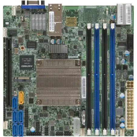 Supermicro X10SDV-4C-TLN2F mITX D1520 4xDDR4 SATA M2 2xLAN 10GB