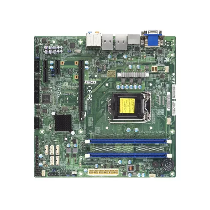 Supermicro X10SLQ-L uATX S1150 2xDDR3 UDIMM SATA 2x LAN 1GB