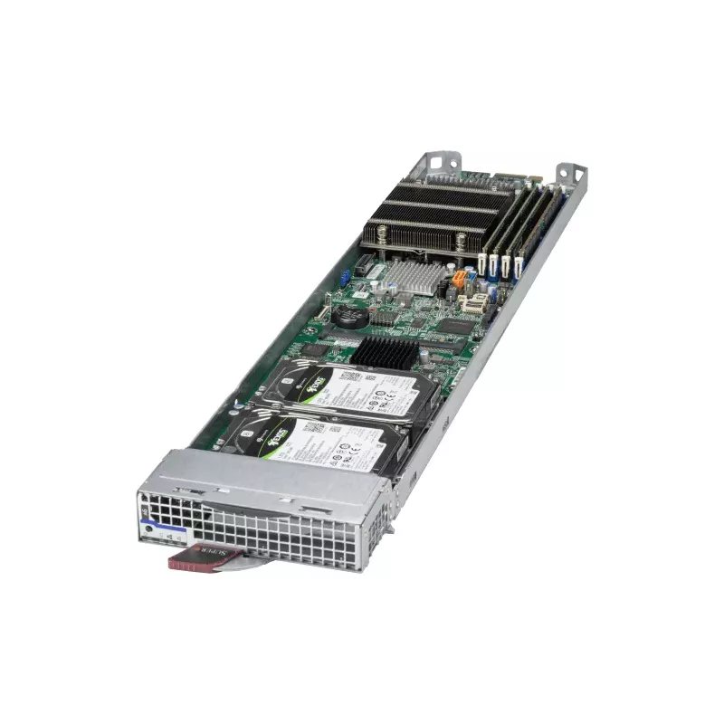 MBI-310T-4C2 Supermicro Xeon E-2300 RKT support up to 2x2.5 SAS-SATA HDD