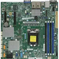 Supermicro X11SSH-CTF uATX S1151 4xDDR4 UDIMM SATA M2 2xLAN 10GB