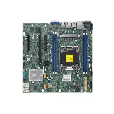 MBD-X11SRM-F-B Supermicro Skylake-W based MB-CPU SKT-R4-LGA 2066- C422 Chipset- 4x