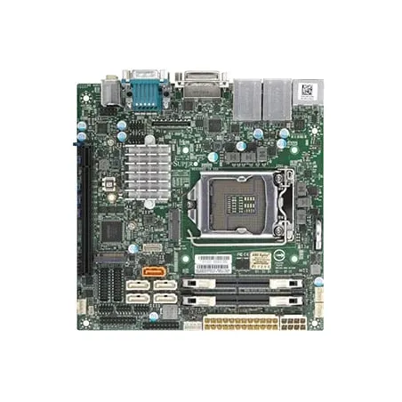 MBD-X11SCV-Q-B Supermicro X11SCV-Q- Mini ITX-Coffeelake PCH Q370-LGA1151-PCIex16-M