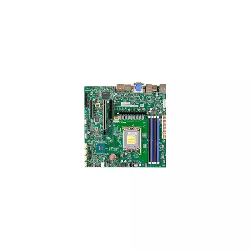 MBD-X13SAZ-FX13SAZ-F,Micro ATX,Alder Lake-S,R680E,LGA1700,1 PCIe 5.0