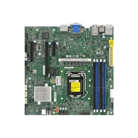 Supermicro X12SCZ-F uATX S1200 4xDDR4 UDIMM 2xLAN 1GB