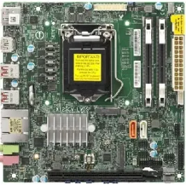 MBD-X12SCV-LVDSX12SCV-LVDS, Mini ITX, CometLakePCHW480,LGA1200,PCIe x16