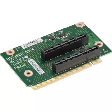 RSC-P2R-88G4 Supermicro 2U RHS TwinPro Riser card with twoPCI-E4.0x8slots-HF-RoH