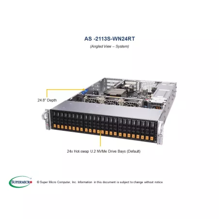 AS -2113S-WN24RT Supermicro Server